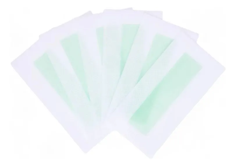 Miniatura 3 de Cera en tira aloe vera depilacion facial Mely x 12